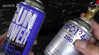 【ローコストでガスガン撃ちまくり！】カーエアコン冷媒（HFC134a）を東京マルイのガンパワー缶に充填してみた！
