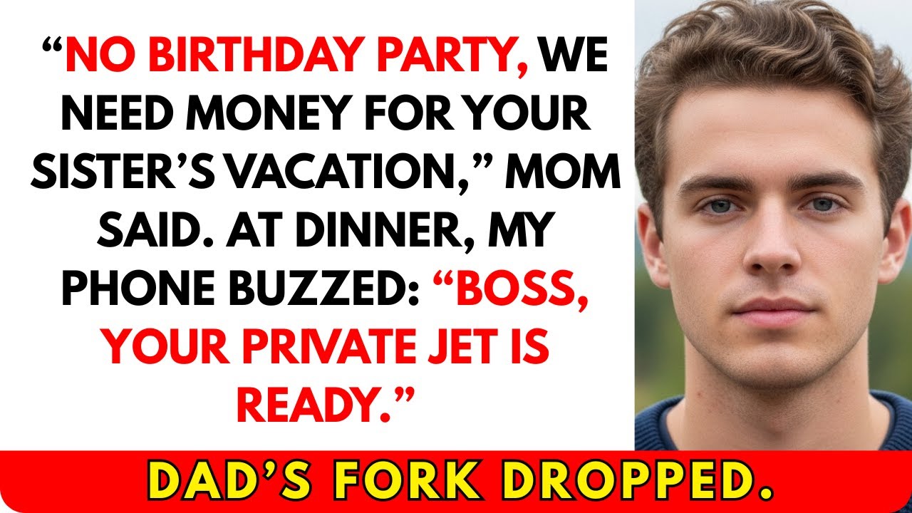 My Parents Funded My Sister's Trip By Canceling My Birthday — Then My Assistant Called “Boss”