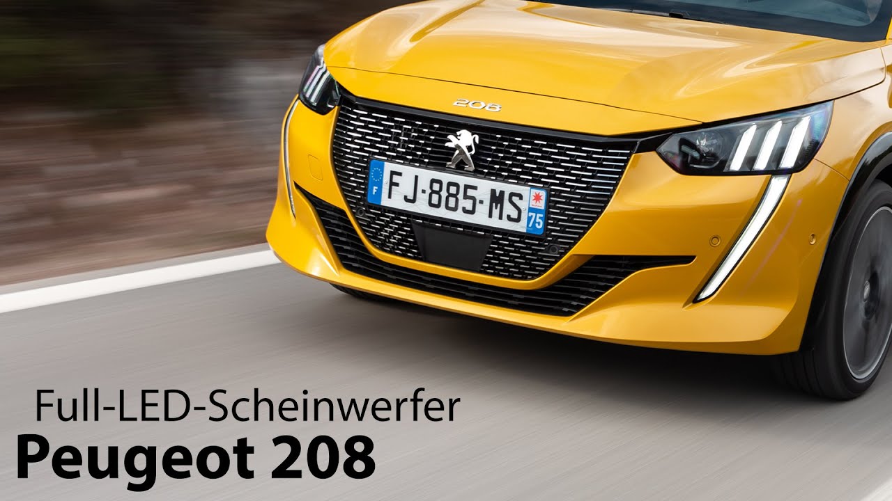 2x Neu Original Full Led Scheinwerfer Links und Rechts Peugeot 208