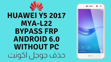 Huawei MYA L22 FRP Bypass Without PC | Y5 2017 Google Account Reset 6.0 Done