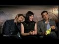 EXTENDED CLIP Hobbit Elves (Lee Pace, Orlando Bloom, Guest) Interviewed by Evangeline Lily