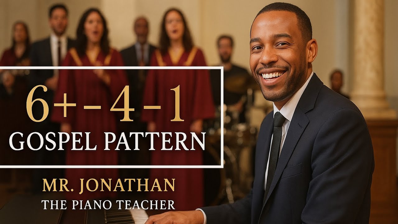 6+ - 4 - 1 Pattern for Contemporary & Traditional Songs | Gospel Piano Tutorial for Church Musicians
