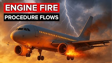 Airbus A320 Engine FIRE & Cockpit Procedure Flows