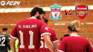 FC 24 | Liverpool vs Arsenal - FA Community Shield - PS5™ Full Match & Gameplay