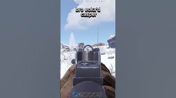 what was bro aiming at??? #rust #rustgame #rustconsole #gaming #rustclips #funny #rustmeme #fyp