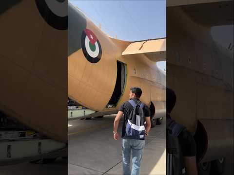 انزال جوي برفقة الجيش العربي الأردني