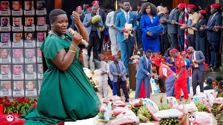 KIWEDDE BOBI WINE ASINDISE OBUBAKA OBUKAMBWE ERI GEN MUSEVENI MUKUSABIRA ABAFIIRA MU KALULU KA 2021.
