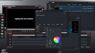 HOW TO PUT TEXT IN VIDS ON LIGHTWORKS