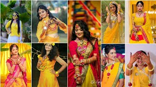 Haldi photo poses for girls ll Haldiphotography ideas for girls.2023 best photo poses ❤️