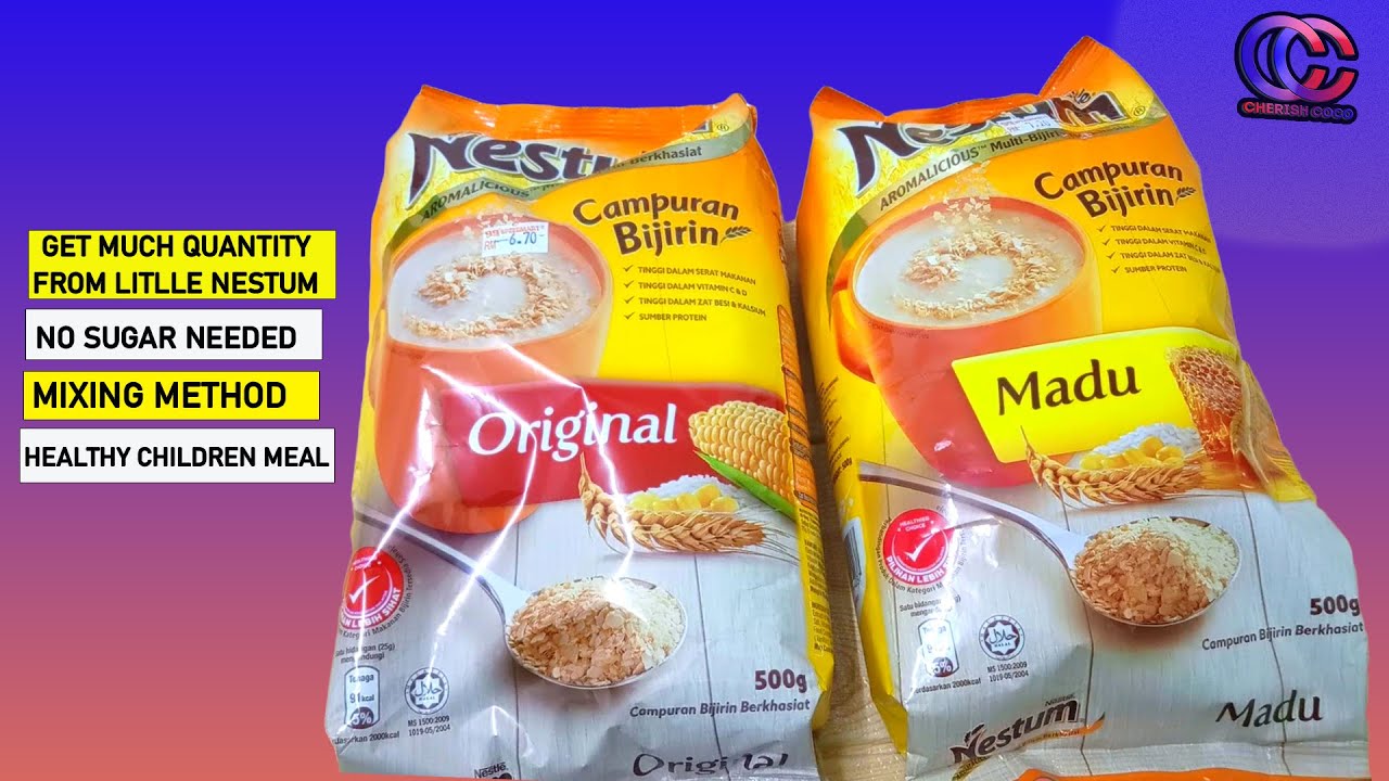 Nestle Nestum All Family Cereal - Original / Madu 500g