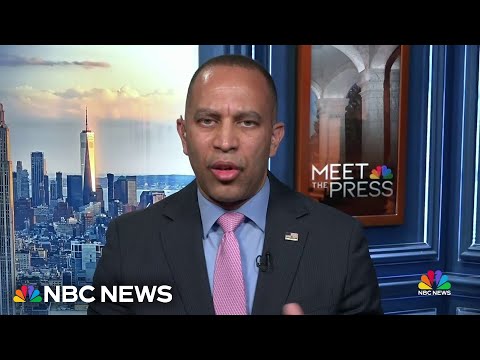 Hakeem Jeffries Defends The President's Comments On Hunter Biden: Full Interview