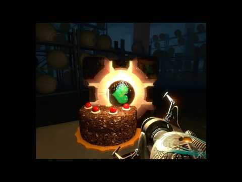 Portal: getting to the cake room and back (without cheats)