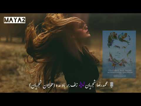 محمدرضا شجریان زلف بر باد مده همایون شجریان