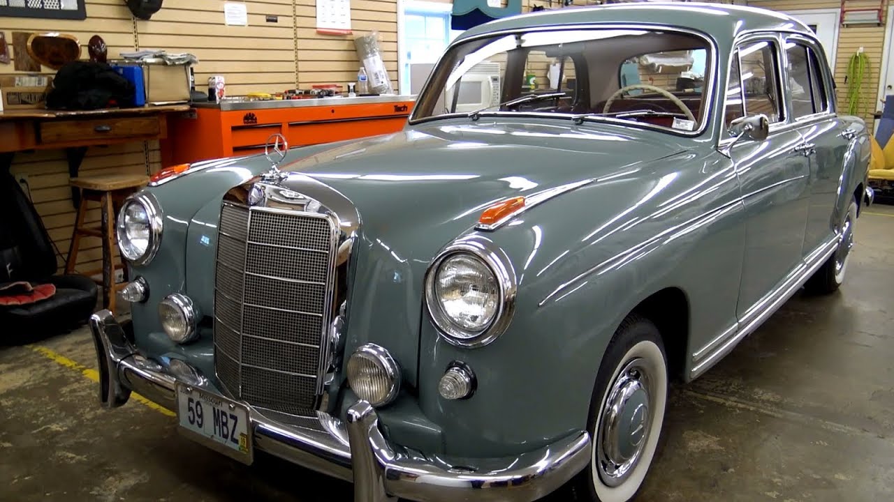 1959 Mercedes-Benz 220 SE at Manns Restoration