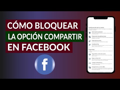 Cómo Bloquear o Quitar la Opción de Compartir en Facebook Fácilmente