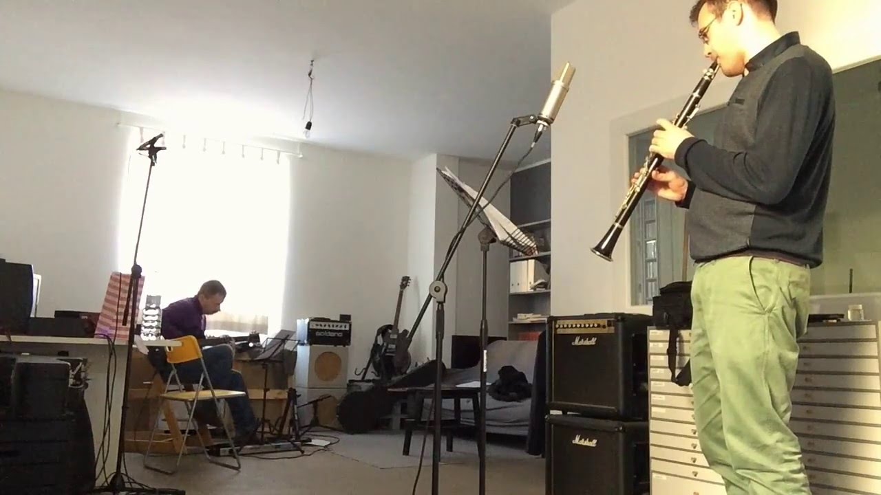 'DJ from Rio' rehearsal and recording - Dibble and Zambelli Duo