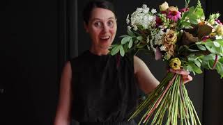 Creating a Bouquet Using the Spiral Technique