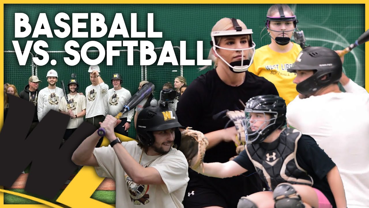 SOFTBALL VS. BASEBALL The Pine Room Podcast YouTube