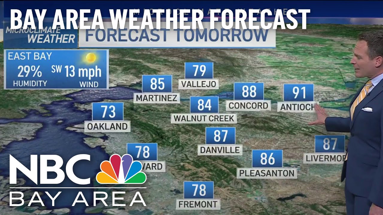 Bay Area Forecast: Quick Warming Ahead - YouTube