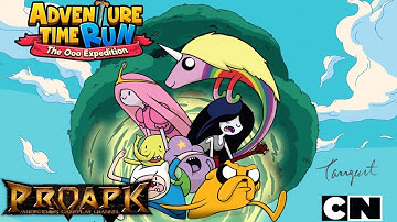 Adventure Time Run - The Ooo Expedition Gameplay Android / iOS (KR)