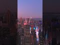 Drone view of NYC Skyscraper 🏙️.