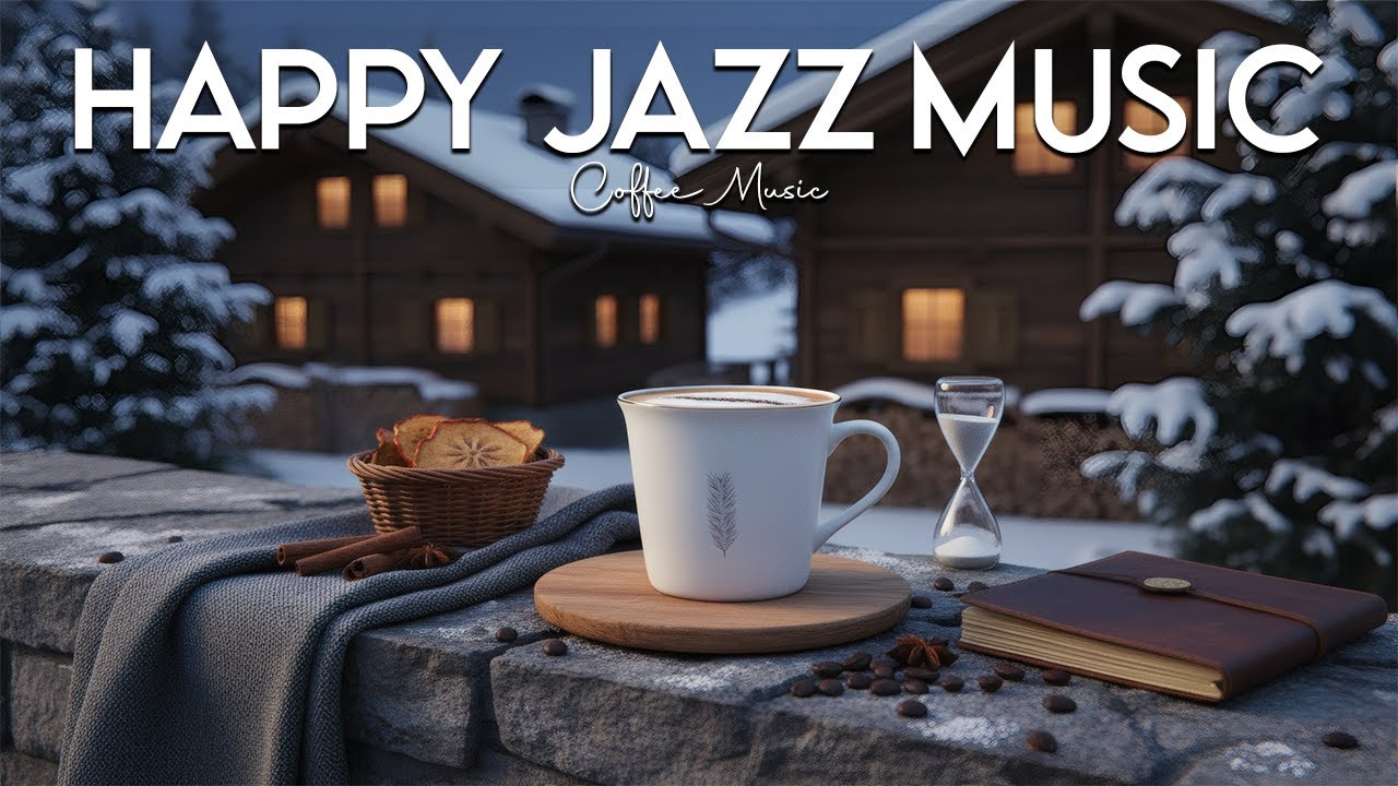 Happy Jazz Music ☕ Uplifting Bossa Nova Jazz for Work, Study & Stress Relief