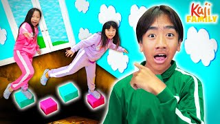 squid game survival challenge with ryan and family