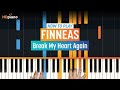 How to Play "Break My Heart Again" by Finneas | HDpiano (Part 1) Piano Tutorial