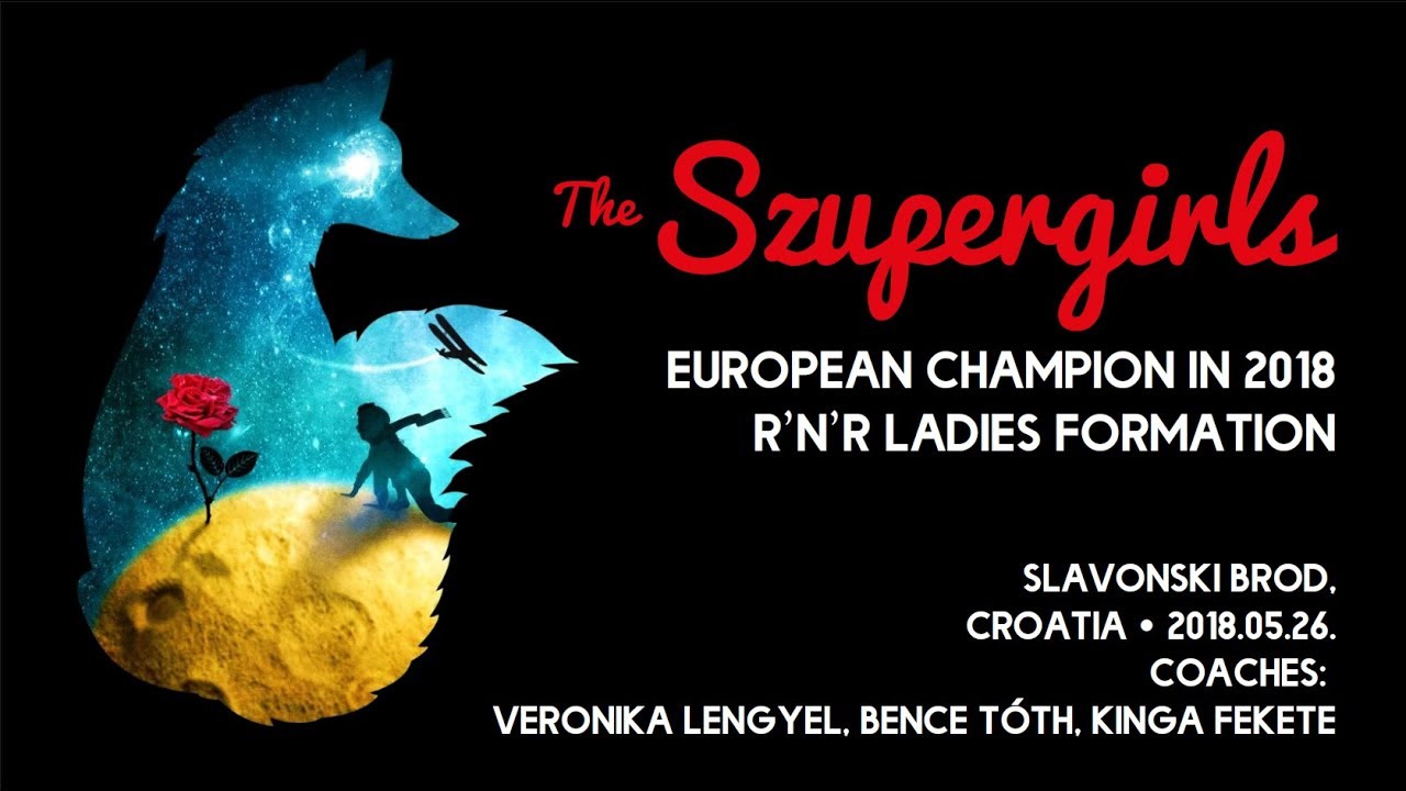 ROCK AND MAGIC SE, Hungary - The Szupergirls - ladies formation - European Championship 2018