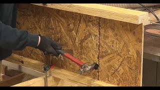 Using knockout holes found on TJI Joists