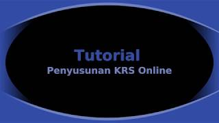 Tutorial Pengisian KRS