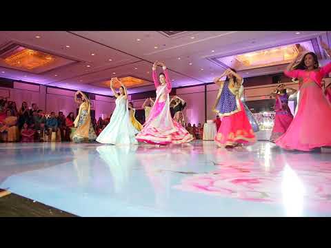 Bridesmaid's Indian Dance at Sangeet  | Nachde Ne Saare | #fromlovetoshahdi