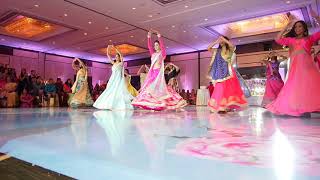 Bridesmaid's Indian Dance at Sangeet  | Nachde Ne Saare | #fromlovetoshahdi