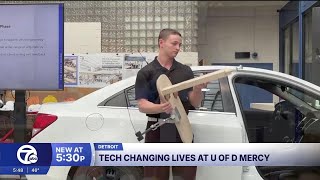 Tech changing lives at U of D Mercy