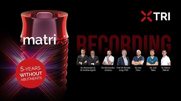 5 Years of matrix®: The Future of Digital Implant Restorations | Moderated by Prof. Ronald Jung
