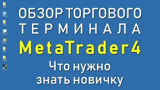 Форекс #5 Обзор MetaTrader4. Как пользоваться торговым терминалом