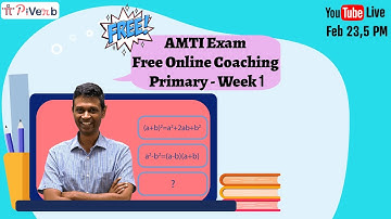 PiVerb.com| NMTC AMTI Exam Mock Test| Sub Juniors Level-1| AMC 8| Math Olympiad