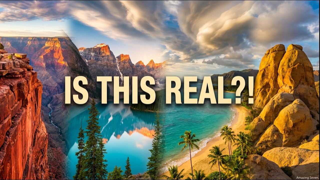 35 Most Beautiful Destinations in America (USA)  - Travel Video