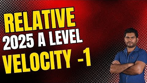 Combined maths English medium Relative velocity| 2025 A/L ( 14/01/25) EM