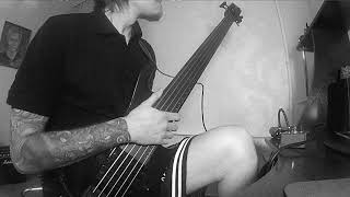 Immolation - Swarm of Terror (On Fretless Bass) One Take