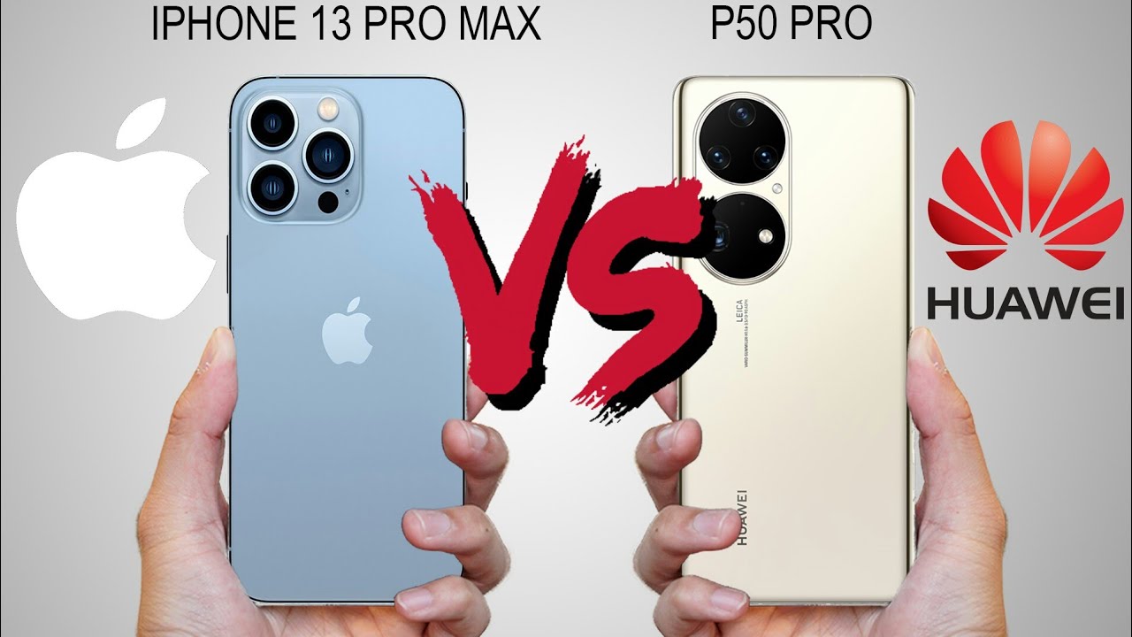 IPHONE 13 PRO MAX vs HUAWEI P50 PRO||Animated Comparison||