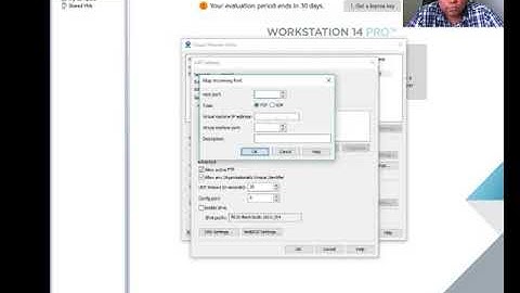 Network Configuration On VM Workstation Pro