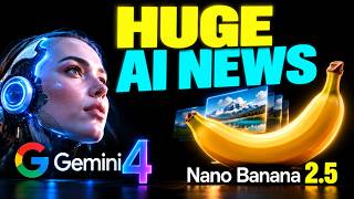 Gemini 4 & Nano Banana 2.5 Leaks! Claude Opus 5.5, Qwen 4 & 7 More AI Updates