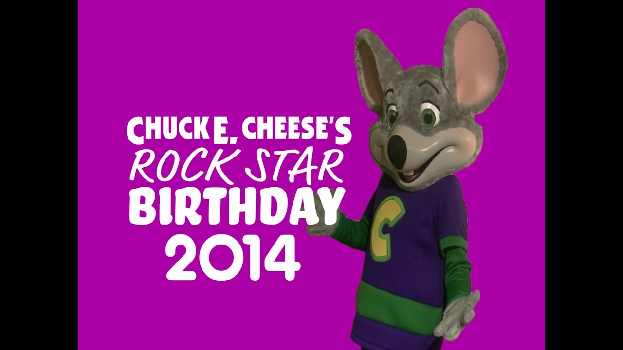 Chuck E Live Rock Star Birthday 2014 Youtube