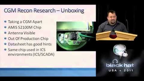 BlackHat 2011 - Hacking Medical Devices for Fun and Insulin: Breaking the Human SCADA System