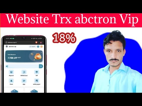 Website Trx abctron Vip Live Withdraw proof Real or fake