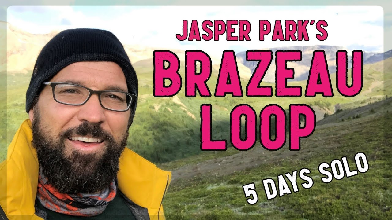 Solo multi-day backpack hike to: Poboktan Pass - Brazeau Lake - Nigel Pass (Part 2 of 3)