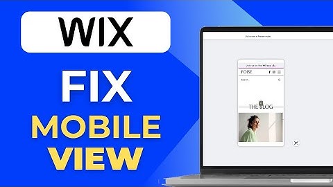 How To Fix Mobile View On Wix Website (Working 2025)