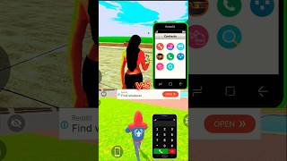 Indian bike driving 3D v.s Indian thief auto 😜 simulator game #shorts