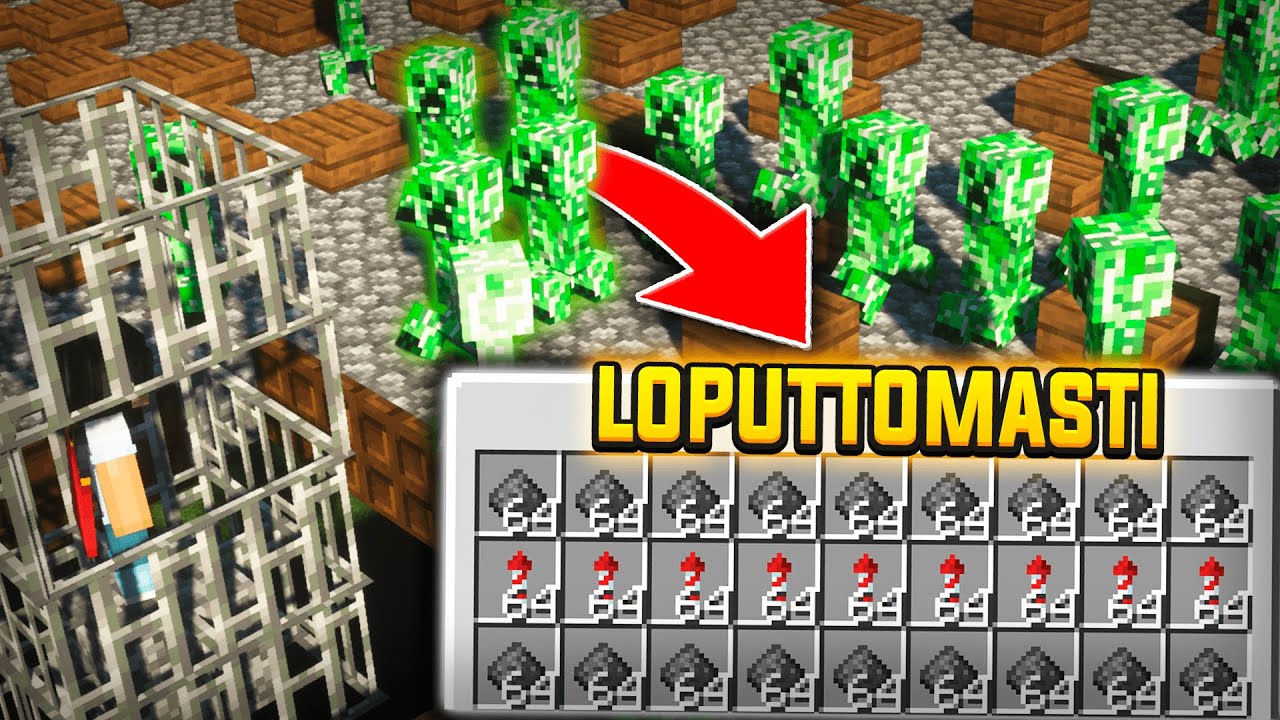 Näin SAAT LOPUTTOMASTI RAKETTEJA Minecraftissa?!